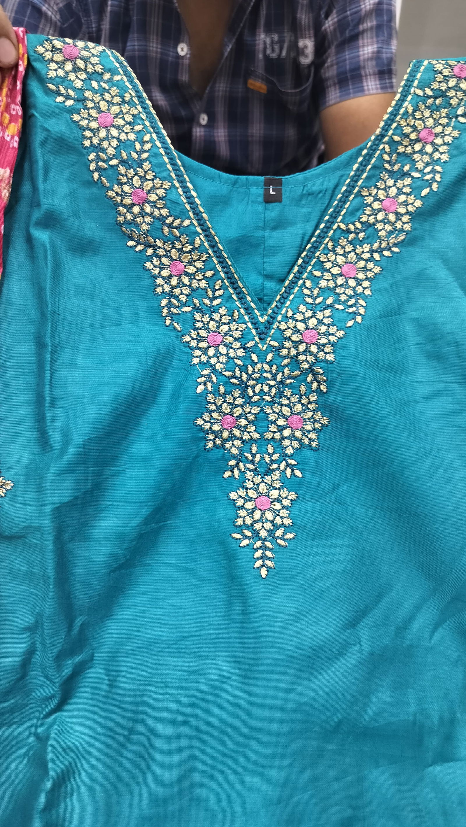 Virat Designer V Neck Kurti With Bottom Dupatta Catalog